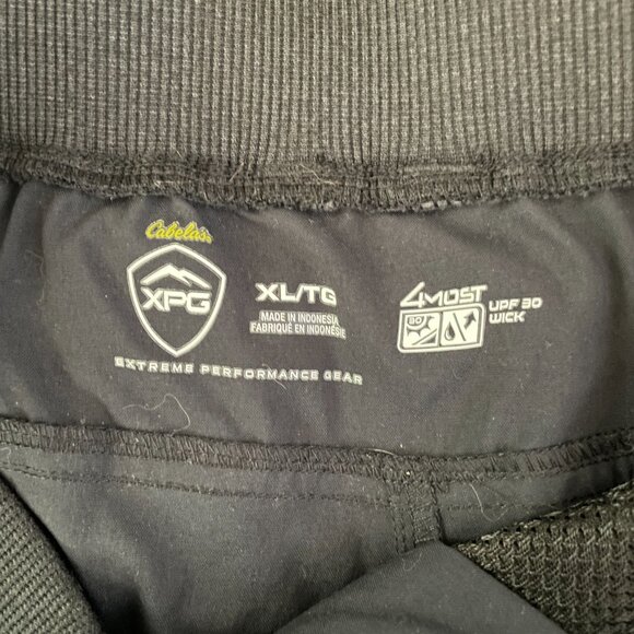 Cabelas Women XL Black XPG Hiking Pants Convertible Wicking UPF 30 Gorpcore - Picture 10 of 12